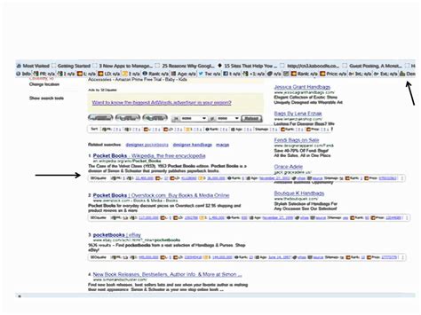 Using SEO Quake for Keywords .